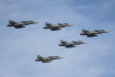 Gripenek repülnek át Budapest felett hétfőn