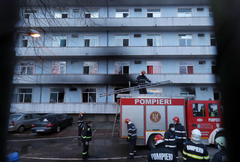 Hősugárzó is okozhatta a bukaresti kórháztüzet