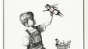 Banksy egy eredeti festménye elárverezésével támogatná a brit egészségügyet