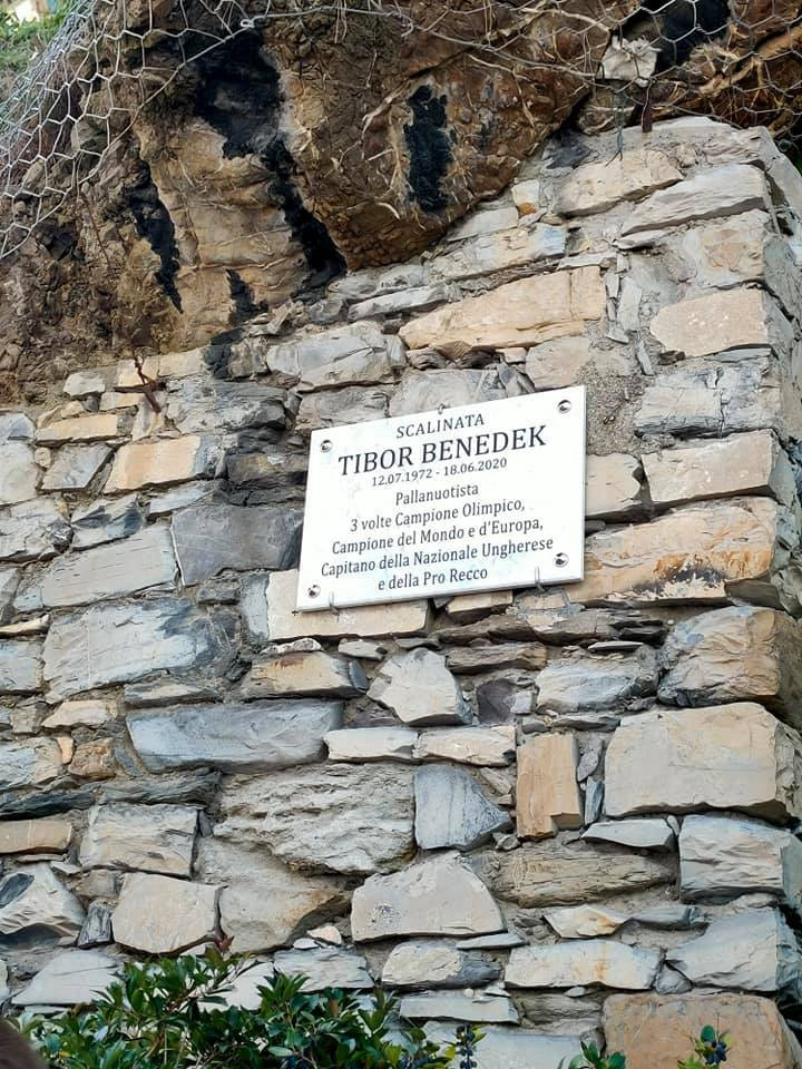 Sétányt neveztek el Benedek Tiborról az olaszországi Reccóban