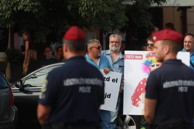 A sümegi polgármester is részt vett Jakab Péter tapolcai fórumának megzavarásában