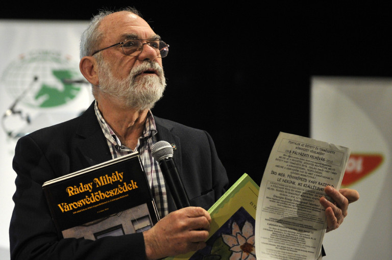 Meghalt a városvédő polgár, Ráday Mihály