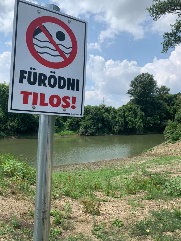 Uniós pénzből újították fel a kunszentmártoni szabadstrandot, de tilos fürödni