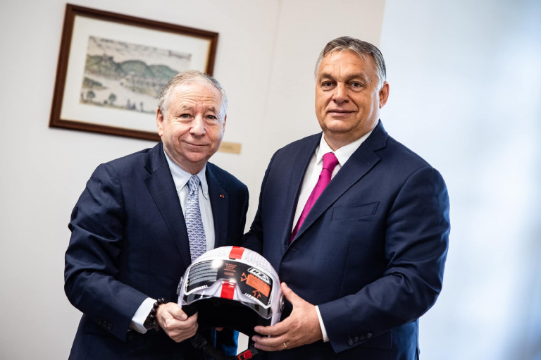  Jean Todt beugrott a Karmelitába Orbán Viktorhoz