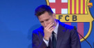 Messi sírva jelentette be, hogy elhagyja a Barcelonát