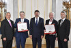  Szent István-renddel tüntették ki Lovász Lászlót és Vizi E. Szilvesztert