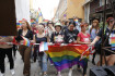Háromezren voltak a Pécs Pride-on, 130-an tüntettek ellene
