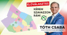 Tóth Csaba bejelentette visszalépését