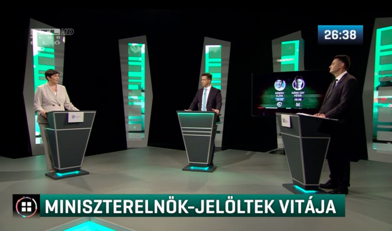 Závecz: Dobrev Klára nyerte a miniszterelnök-jelölti vitát