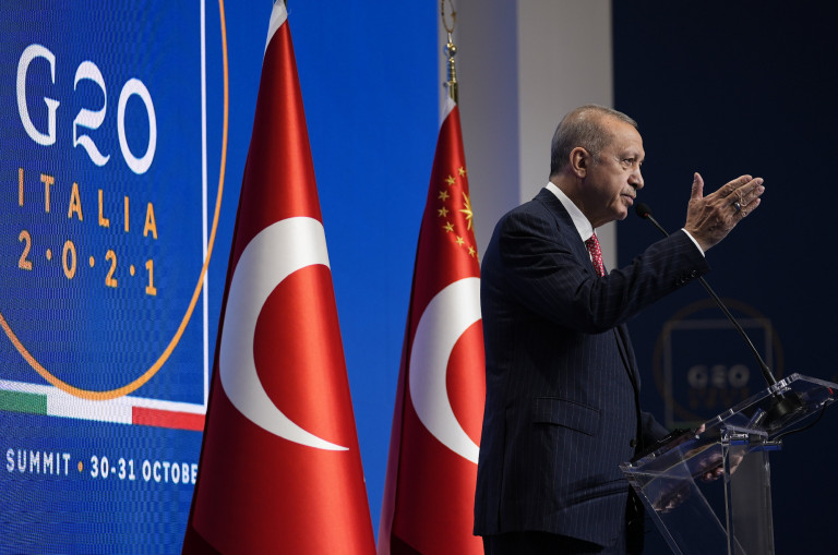 Erdogan nem vesz részt az ENSZ Glasgow-i klímacsúcsán