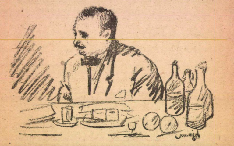 „A szekrény tetején halálfej van, mellette három piros, élő alma”