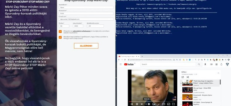 A Fidesz Stop!-petícióját is meghackelték a NERbottal