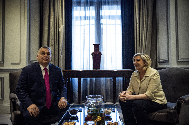 Orbán Marine Le Pennel tárgyalt Madridban