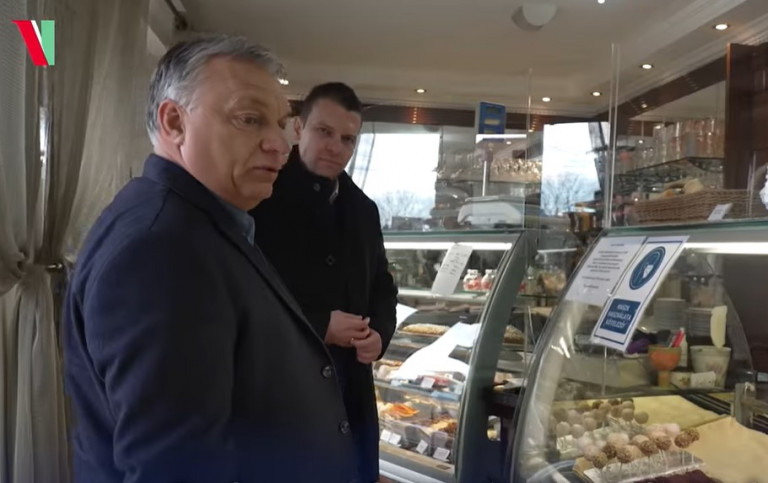 Orbán cukrászdába vitte Menczert