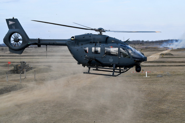 Három fővel lezuhant egy magyar katonai helikopter Horvátországban