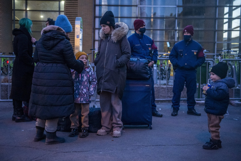 Ukrajnai h?bor? - Menek?ltek Budapesten