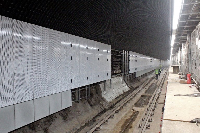 Májusban átadják az M3-as metró 3 felújított belvárosi állomását az utasforgalomnak