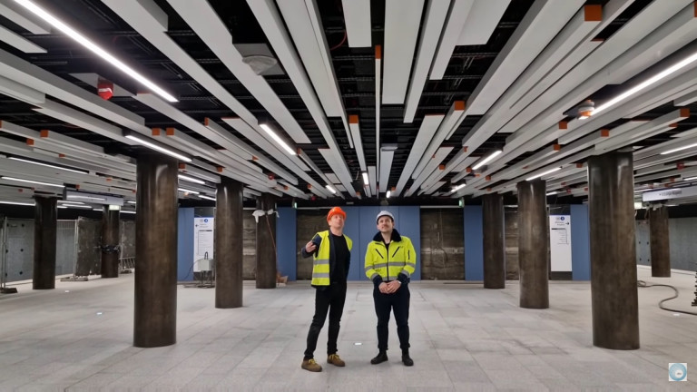 A Csillagok háborúja ihlette a Corvin-negyed megújuló metróállomásának tervezőit