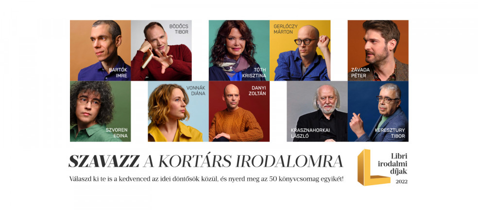 Ön dönt! – május 10-ig szavazhatunk, kié legyen a Libri irodalmi közönségdíja