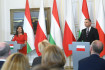 Novák Katalin Varsóban: Nem hagyjuk, hogy éket verjenek közénk