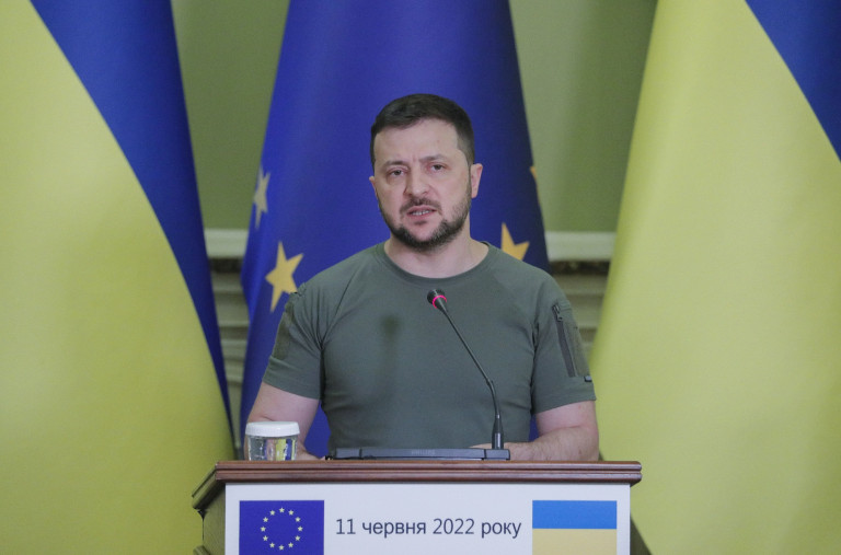 Zelenszkij: Kínának el kellene ítélnie az Ukrajna elleni orosz agressziót
