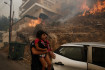 Tűzvész pusztít Görögország középső részén, több falut ki kellett üríteni