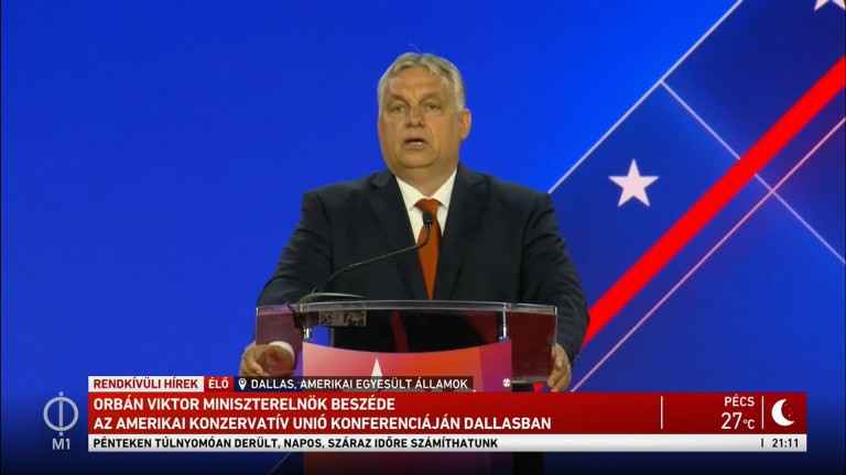 Orbán Viktor: A globalisták mind mehetnek a pokolba, én Texasba jöttem