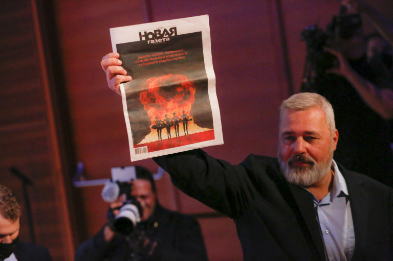 Visszavonták a Novaja Gazeta független napilap megjelenési engedélyét Moszkvában
