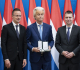 Szijjártó állami díjat adott át Geert Wilders holland szélsőjobboldali politikusnak 