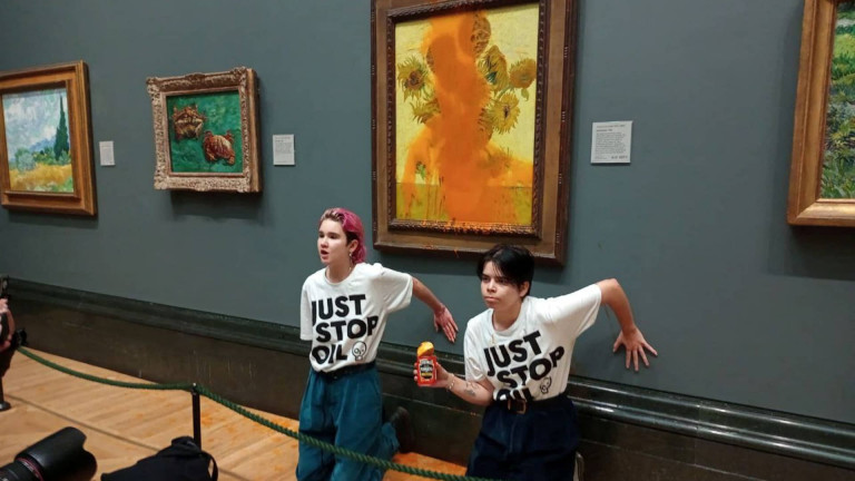 Eljárást indítanak a van Gogh-mű rongálói ellen