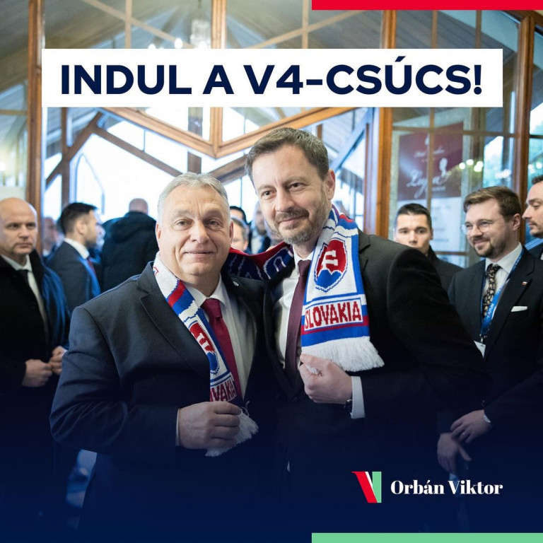 Orbánnak muszáj volt repülővel mennie Kassára
