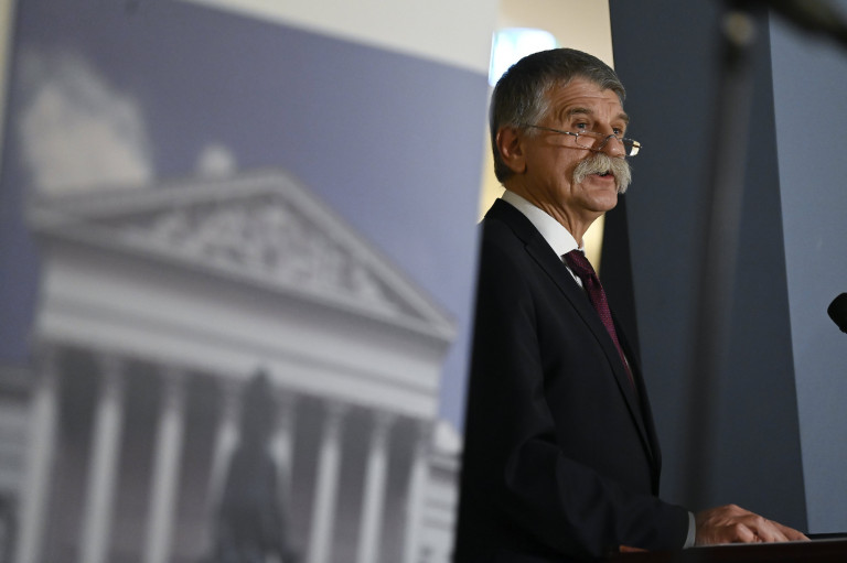 Kövér László szíve vérzik Pápáért