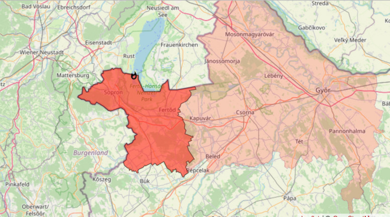 Nagy területen lángol a nádas Sopron és Fertőrákos térségében