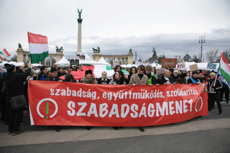 Elindult a Szabadságmenet
