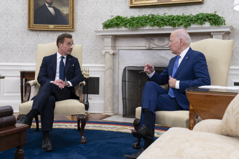 Joe Biden megerősítette a svéd NATO-tagság melletti amerikai támogatást