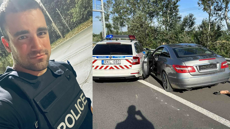 „Dolgozott az adrenalin”, mondta a rendőr, aki megállította a gyorshajtót