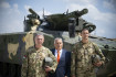 Orbán is ott volt a Rheinmetall harckocsigyárának megnyitóján 