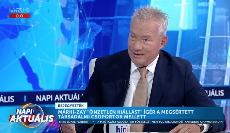 Érdekes munkát talált a HírTV-től elbocsátott Pálffy István