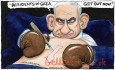 Kirúgta a The Guardian a karikaturistáját egy Netanjahu-rajz miatt