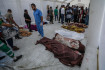 A franciák szerint palesztin rakéta zuhant a gázai kórházra