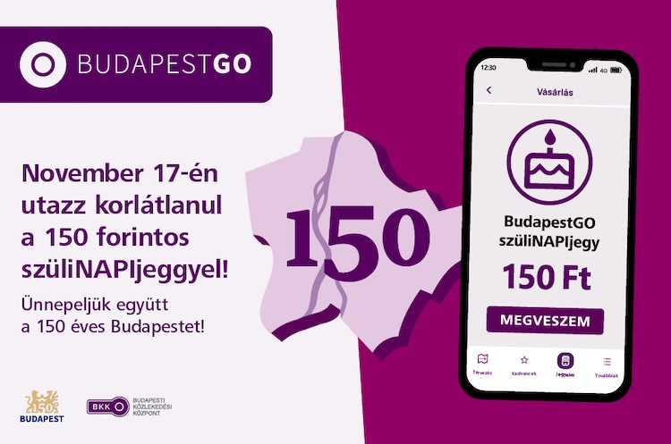 Pénteken 150 forintos jeggyel egész nap lehet utazni a BKK járatain