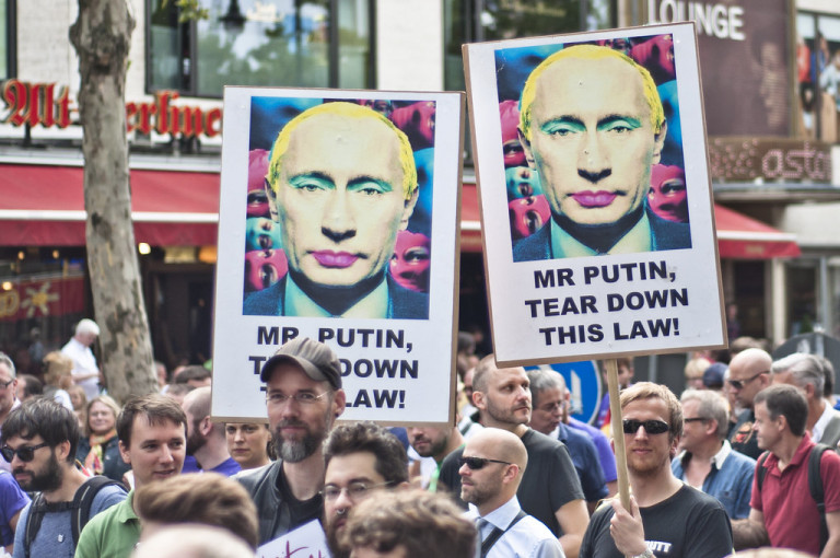 Betiltották Oroszországban az LMBTQ-mozgalmat