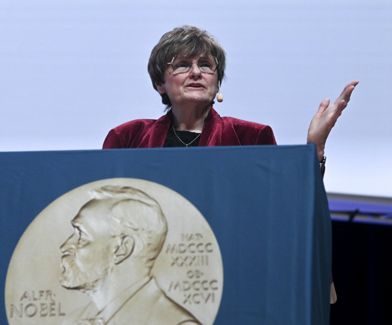 Karikó Katalin megtartotta a Nobel-előadását