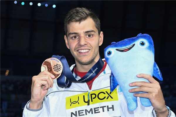 Németh Nándor harmadik lett 100 méter gyorson