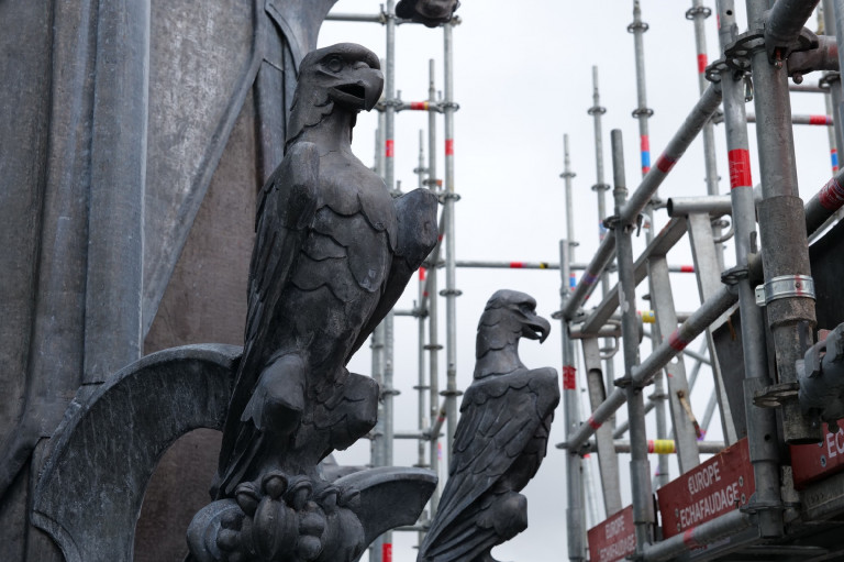 Elkészült a Notre-Dame új födémszerkezete