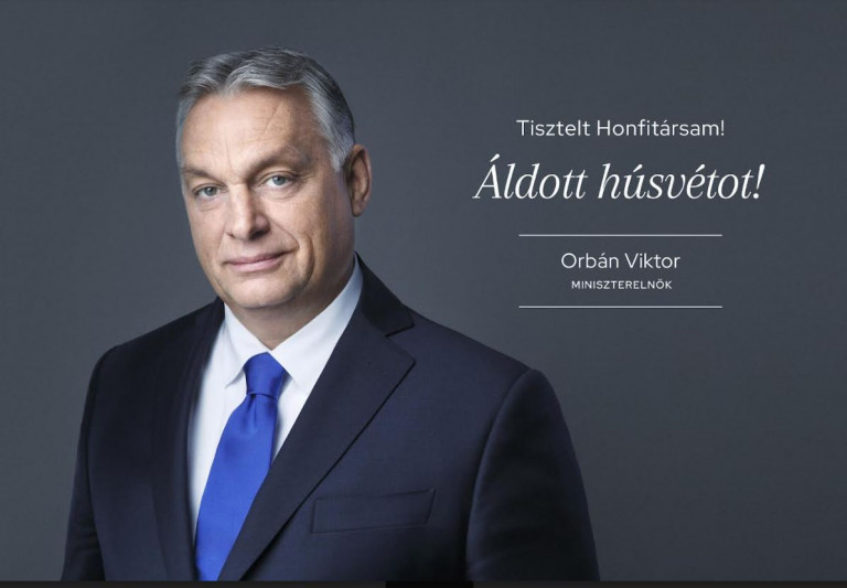 Orbán áldott húsvétot kívánt minden horgásznak