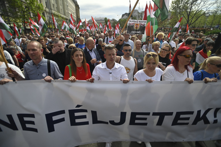 A rendőrség szerint ők nem becsülték meg, hogy hányan voltak Magyar Péter rendezvényén