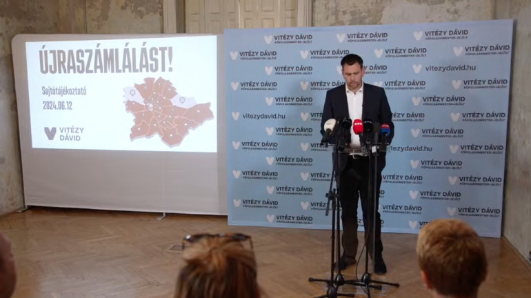 Vitézy Dávid bizonyítékokat ígér arra, hogy érvénytelennek számoltak el érvényes szavazatokat