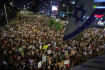 Hetven helyszínen tüntettek Izraelben a kormány ellen
