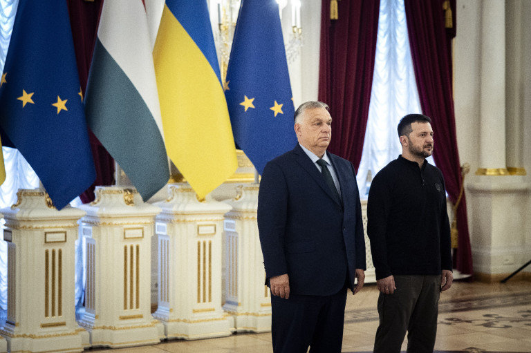 Zelenszkij: Nem tudtam, hogy Orbán Moszkvába megy